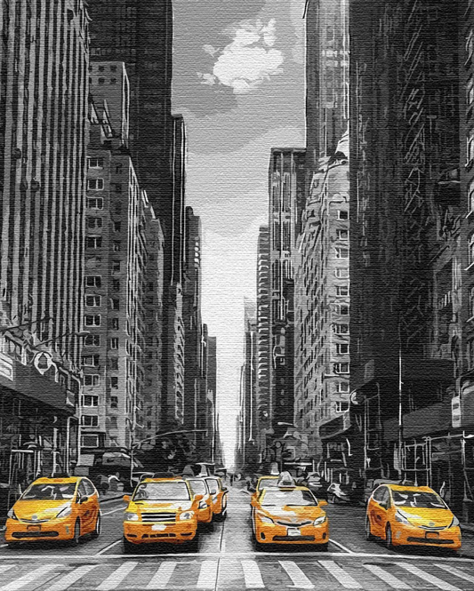 Paveikslas „New York Taxi“ 40x50